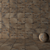 Key Stone Brown Stone Wall Tiles 3D model small image 2
