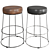 Cody Bar Stool by Jess Design 3D model small image 4