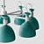 Lampatron Tiffani: Versatile Tiffany-style Chandelier 3D model small image 3