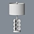 Elegant Height Adjustable Table Lamp 3D model small image 2