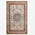 Exquisite Hand-Woven Persian Rug 3D model small image 2