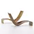 Lolo Chair: Innovative Wood Design 3D model small image 2