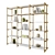 Hay Woody High Shelves: Contemporary Oak 3D model small image 1