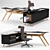 Modern Office Table 3D model small image 2
