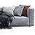 Modern Comfort: Prostoria Sofa Match 3D model small image 2