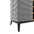 Compact Pyramid Cabinet Console 3D model small image 3