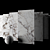 Breccia Marble Set: Museum-Quality Elegance 3D model small image 2