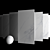 Luxury Calacatta 4D Marble Set 3D model small image 3