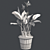 Bamboo Harmony Pot 3D model small image 5