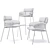 Sleek Teal Strike Chair: Versatile & Stylish 3D model small image 5