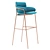 Sleek Teal Strike Chair: Versatile & Stylish 3D model small image 6
