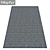 Luxury Carpet Set: Versatile Textures - 3 Pack 3D model small image 2