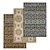 Title: High-Quality Carpet Set 3D model small image 1