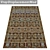 Title: High-Quality Carpet Set 3D model small image 3