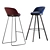 Elegant Romy Barstool: Stylish Seating Solution 3D model small image 4