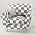 Elegance Defined: Charlotte Armchair 3D model small image 2