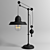 Elegant Black Table Lamp 3D model small image 1