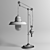 Elegant Black Table Lamp 3D model small image 2