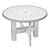 Frama Farmhouse Round Dining Table 3D model small image 3