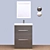 Patello 1600: Modern Bathroom Vanity 3D model small image 10