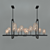 Contemporary Chandelier L 3D model small image 1