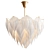 Luxury Chandelier Collection: Capiz, Nimbus, Shade & Glass Leaf 3D model small image 4