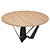 Modern Chic Table: Angel Cerda 3D model small image 4