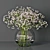 Elegant Gypsophila Bouquet 3D model small image 7