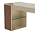  Elegant FENDI Casa Icon Desk 3D model small image 3