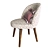 Zara Home Floral Print Baby Chair 3D model small image 2