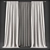 Elegant Polys Curtains 3D model small image 1