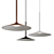 Poe_P Pendant Lamp: Italian Elegance by Linea Light 3D model small image 5