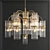 Glamorous Crystal Chandeliers Collection 3D model small image 3