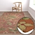 Luxury Three-Piece Carpet Set 3D model small image 5