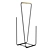 Contemporary Brass Paper Clip Floor Lamp 3D model small image 1