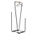 Contemporary Brass Paper Clip Floor Lamp 3D model small image 3