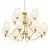 Elegant Palermo Chandelier 3D model small image 1