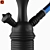 AMY 420 Hookah: Sleek, Colorful, and 4-Star Quality 3D model small image 2