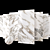 Elegant Macchia Vecchia Marble Set 3D model small image 1