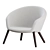 Modern Danish Lounge Chairs Set 3D model small image 4