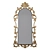 Elegant Marie Antoinette Mirror 3D model small image 1