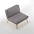 Title: ErgoComfort Lounge Chair 3D model small image 9