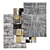 Luxury Carpet Set: High-Quality Textures 3D model small image 1