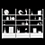 Versatile Shelving Unit with 57 Storage Options 3D model small image 4