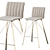 Elegant Ginevra Barstool: Classic Design, Perfect Height 3D model small image 4