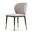 ORISSA-A: Stylish Upholstered Chair 3D model small image 1