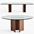 Alan Modern Dining Table 3D model small image 2