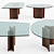 Alan Modern Dining Table 3D model small image 3