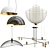 Sleek Chandelier Collection: Modern Minimalist Design 3D model small image 1