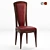 Art Nouveau Dining Chairs 3D model small image 1
